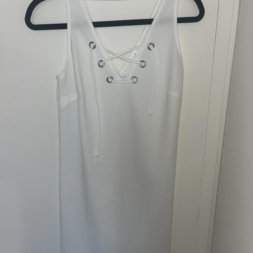 white mini dress from nordstrom